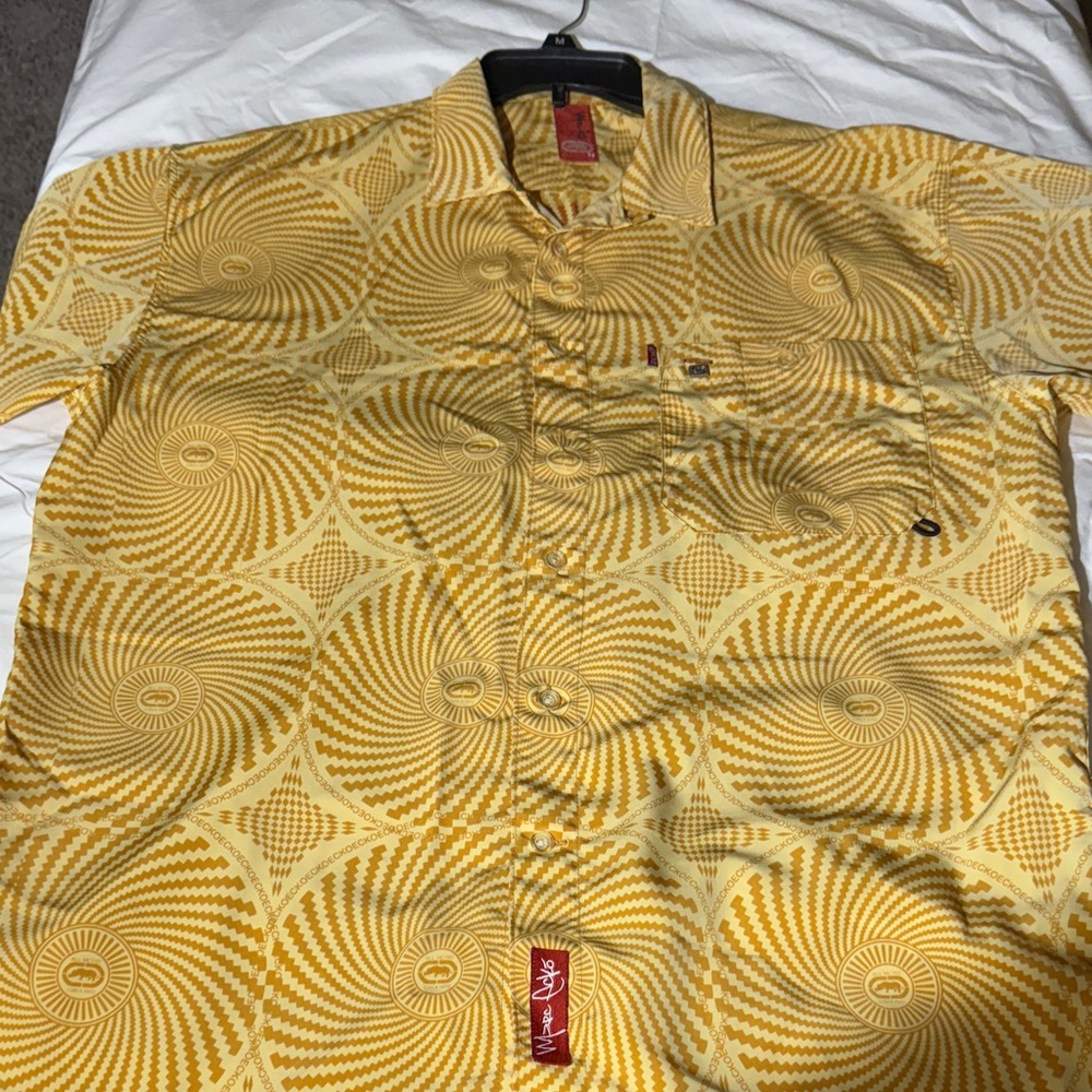 Vintage Marc Ecko Geometric Men's Button Down Shirt